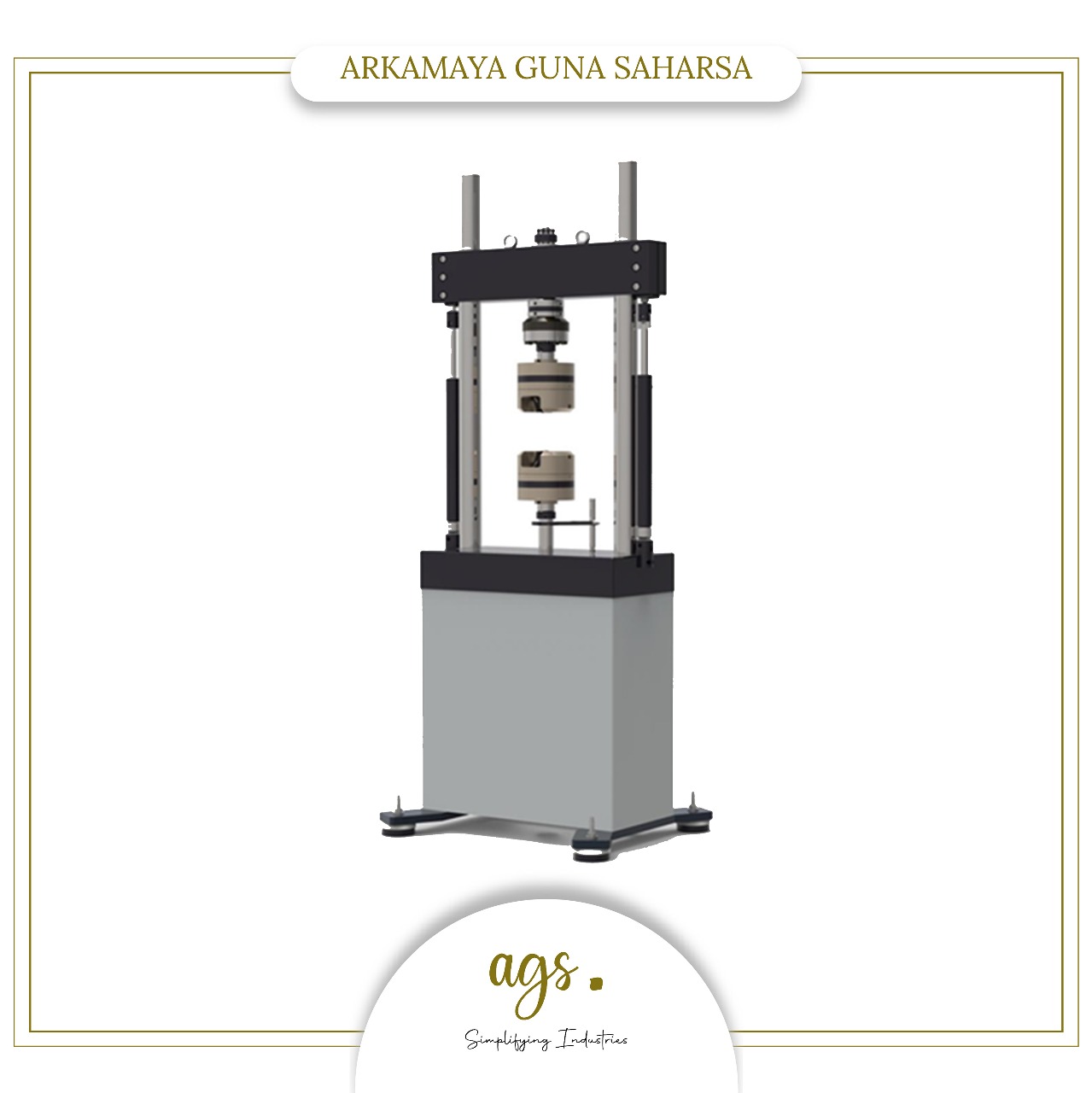 100 kN Servo-Hydraulic Dynamic Fatigue Test Machine