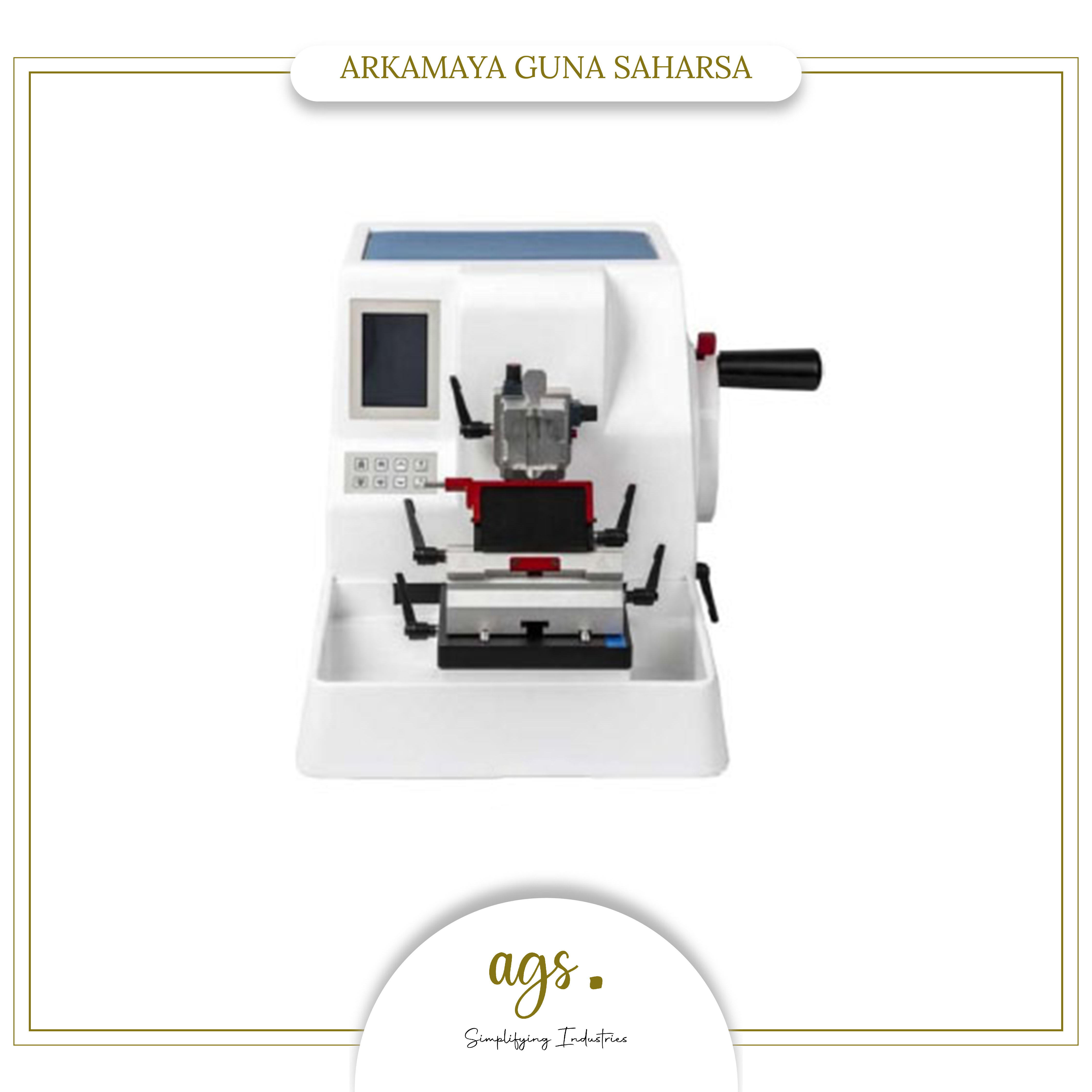 Semi-auto microtome