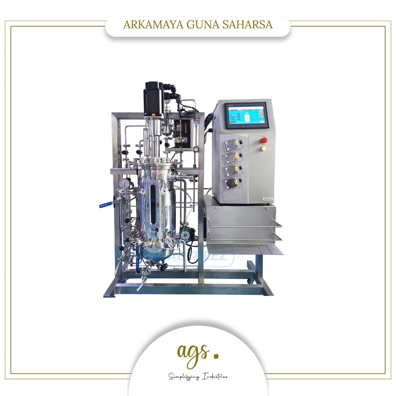 AUTO STAINLESS STEEL FERMENTER 30L