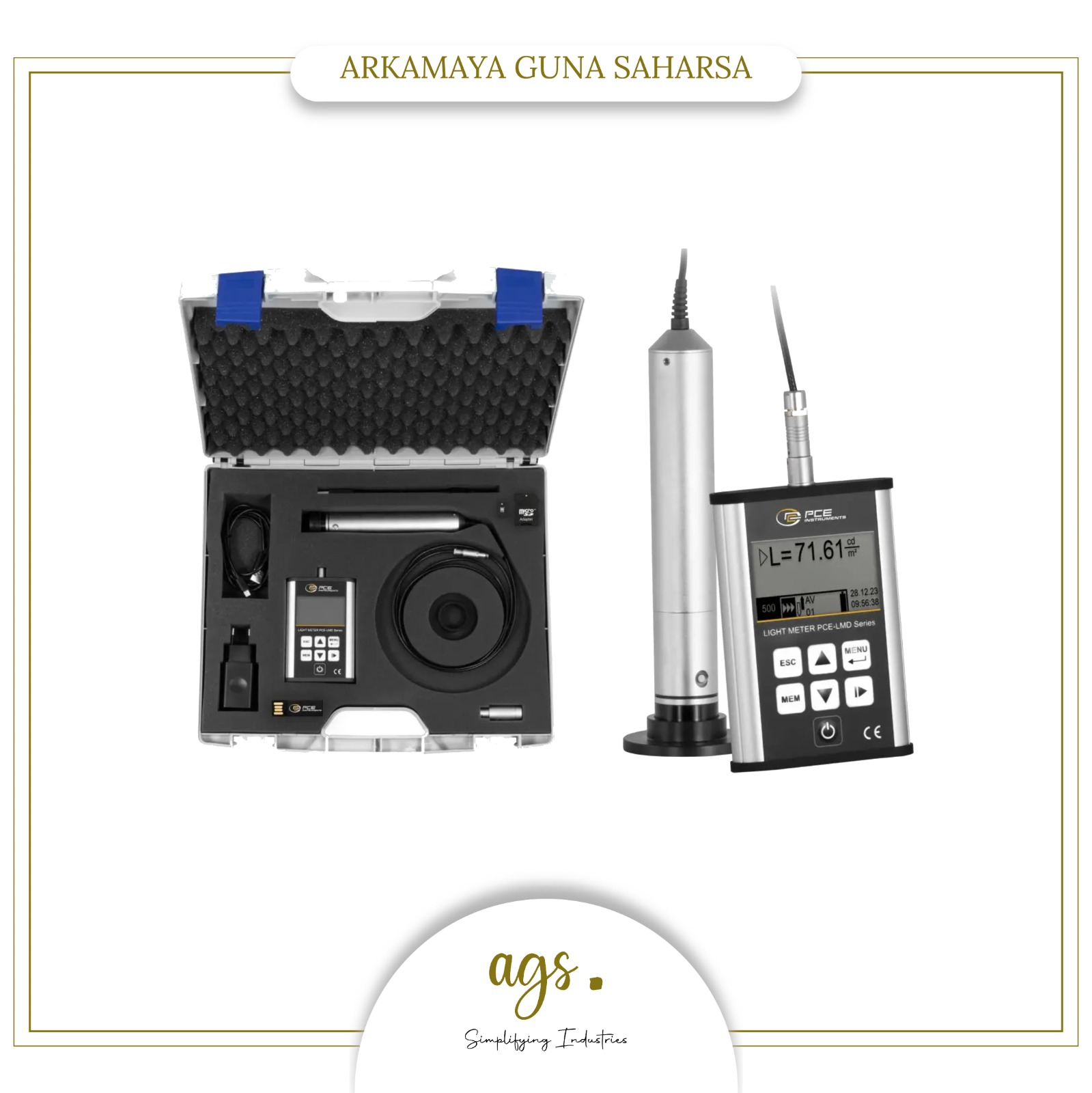 Photometer for Luminance Measurement