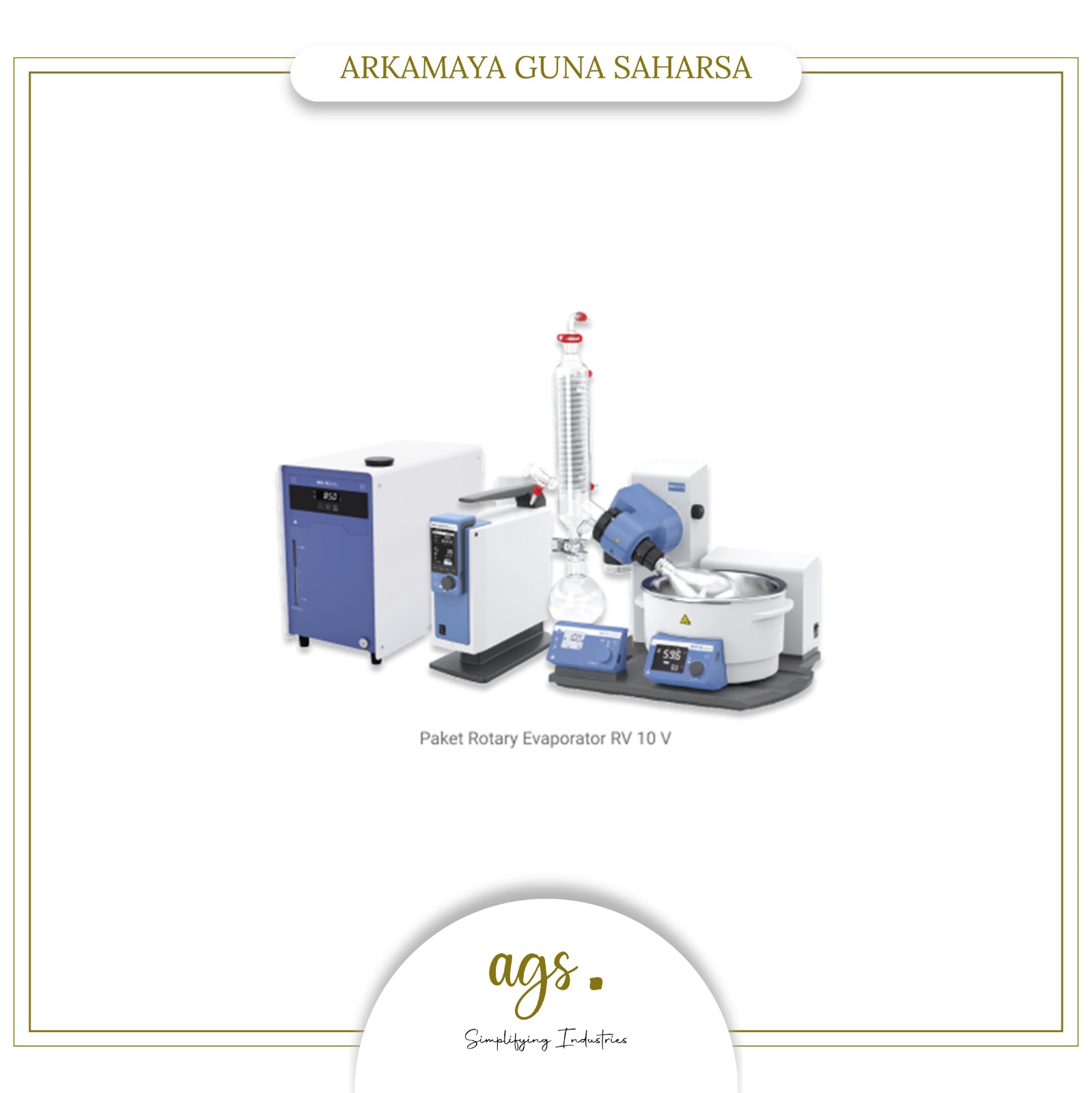 ROTARY EVAPORATOR COMPLETE PACKAGE