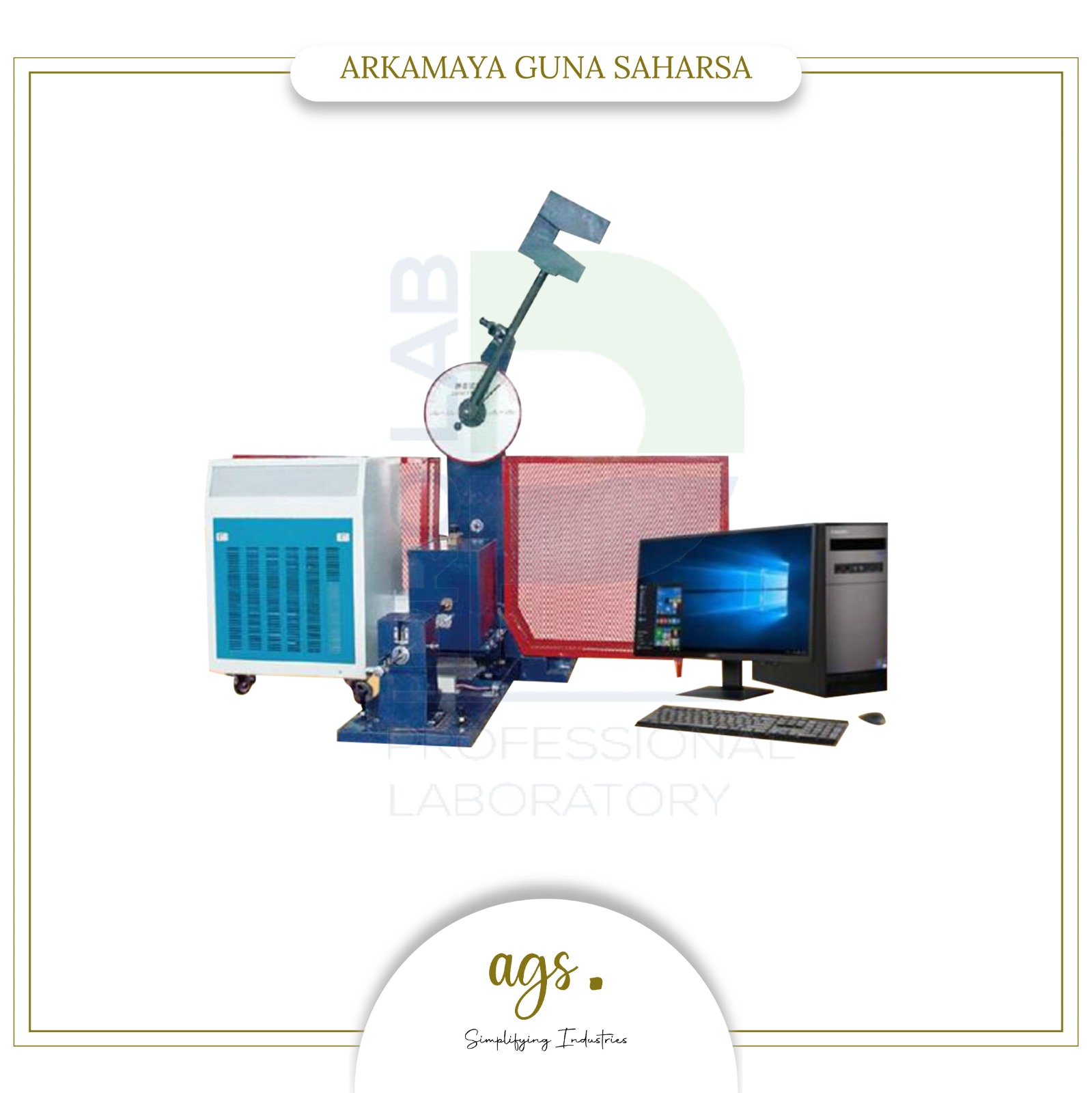 Plastic Impact Testing Machine With Broaching Machine