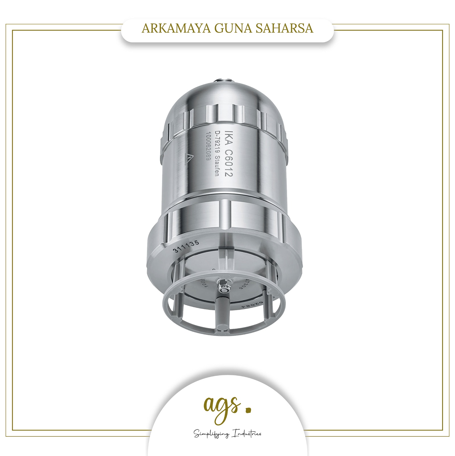C 6010 Decomposition vessel, standard