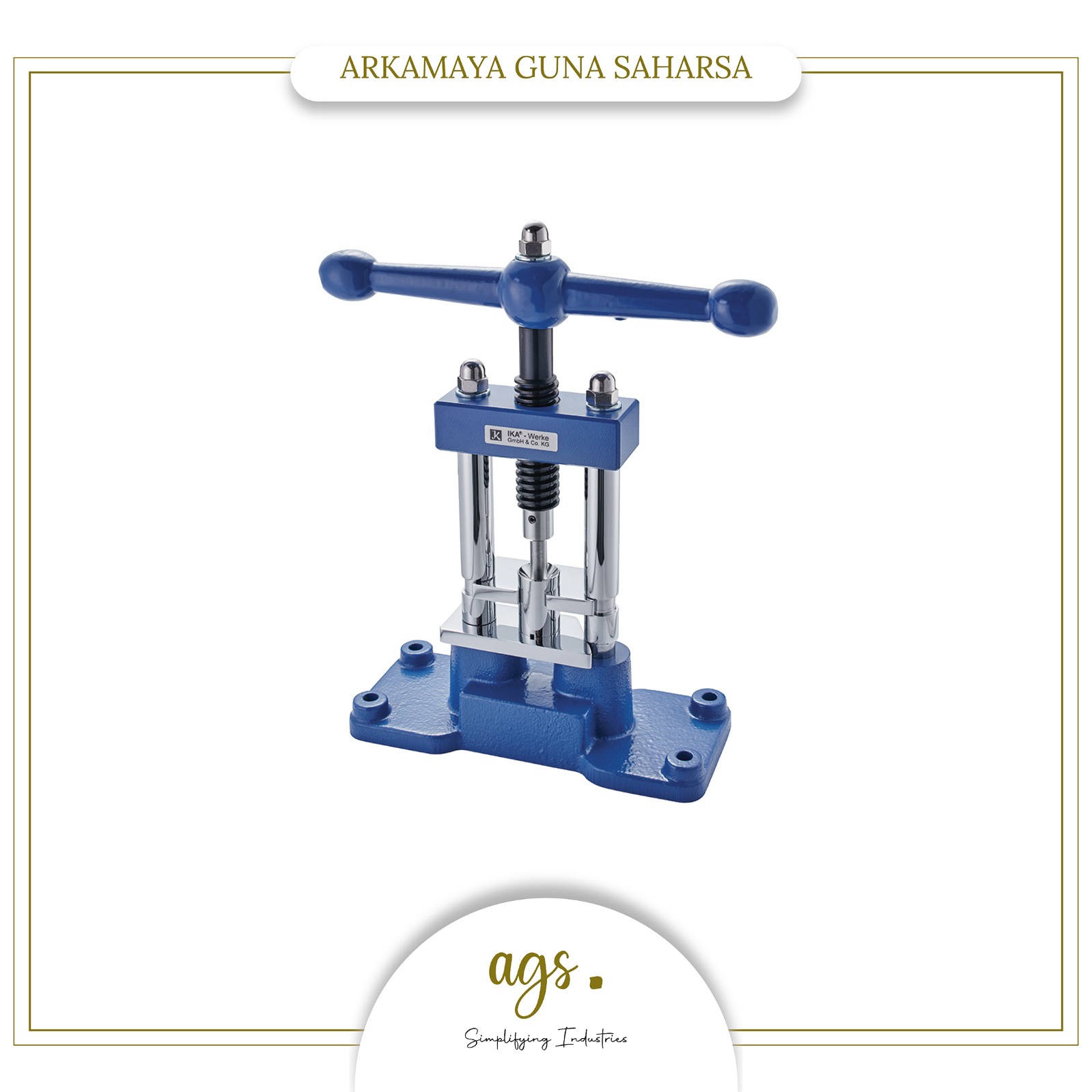 Ika Pelleting press