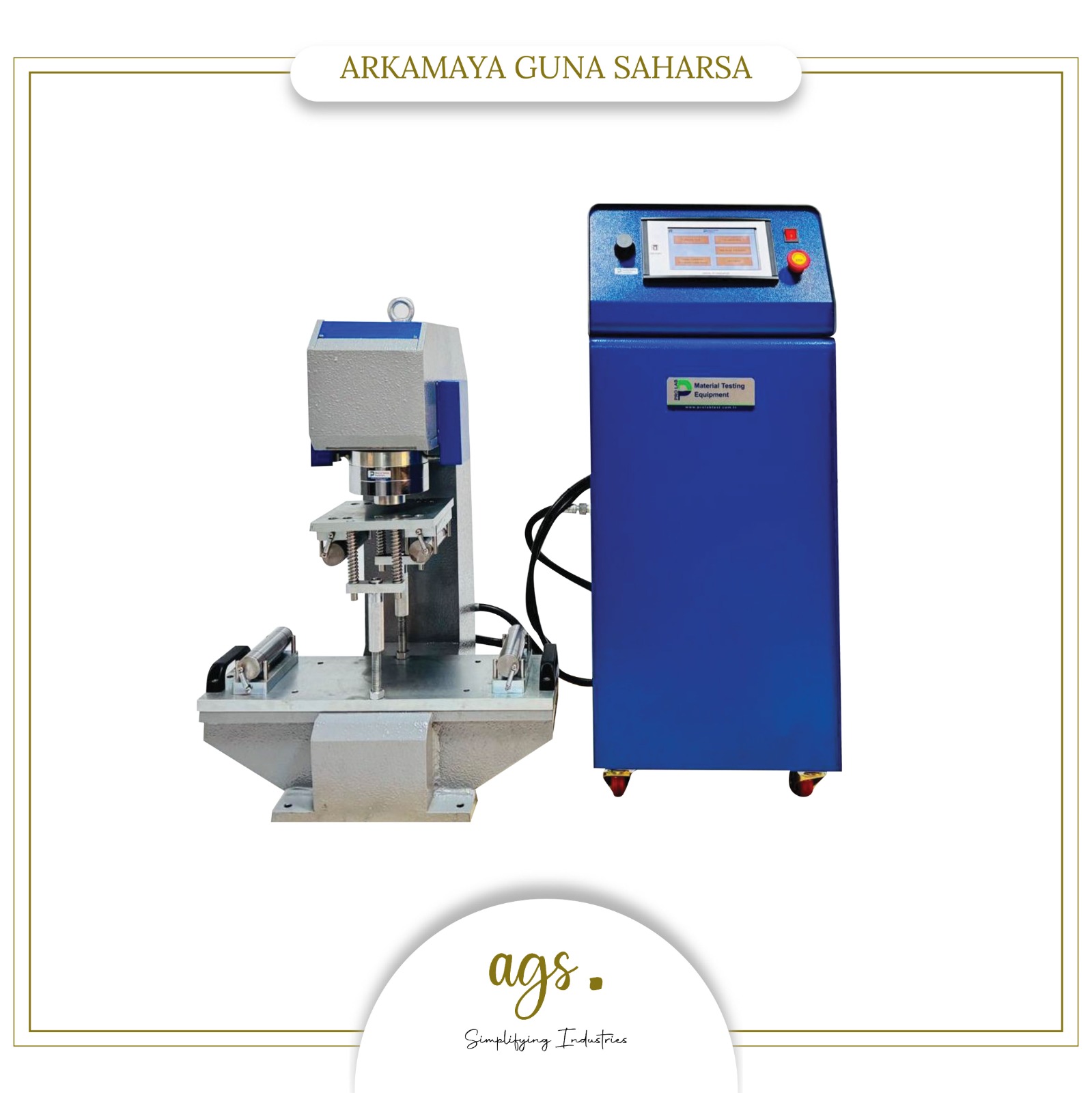 Flexural Testing Machine 300 kN, C type Open Sided Frame