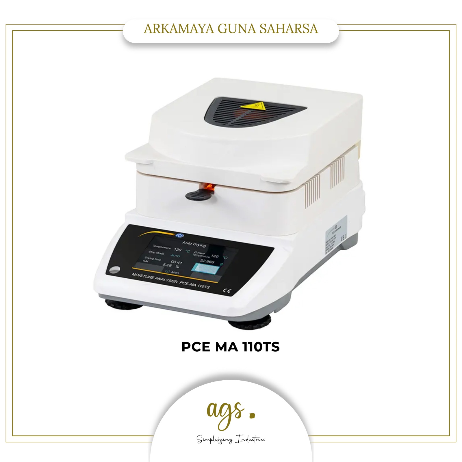 PCE Instruments Moisture Analyzing Balance