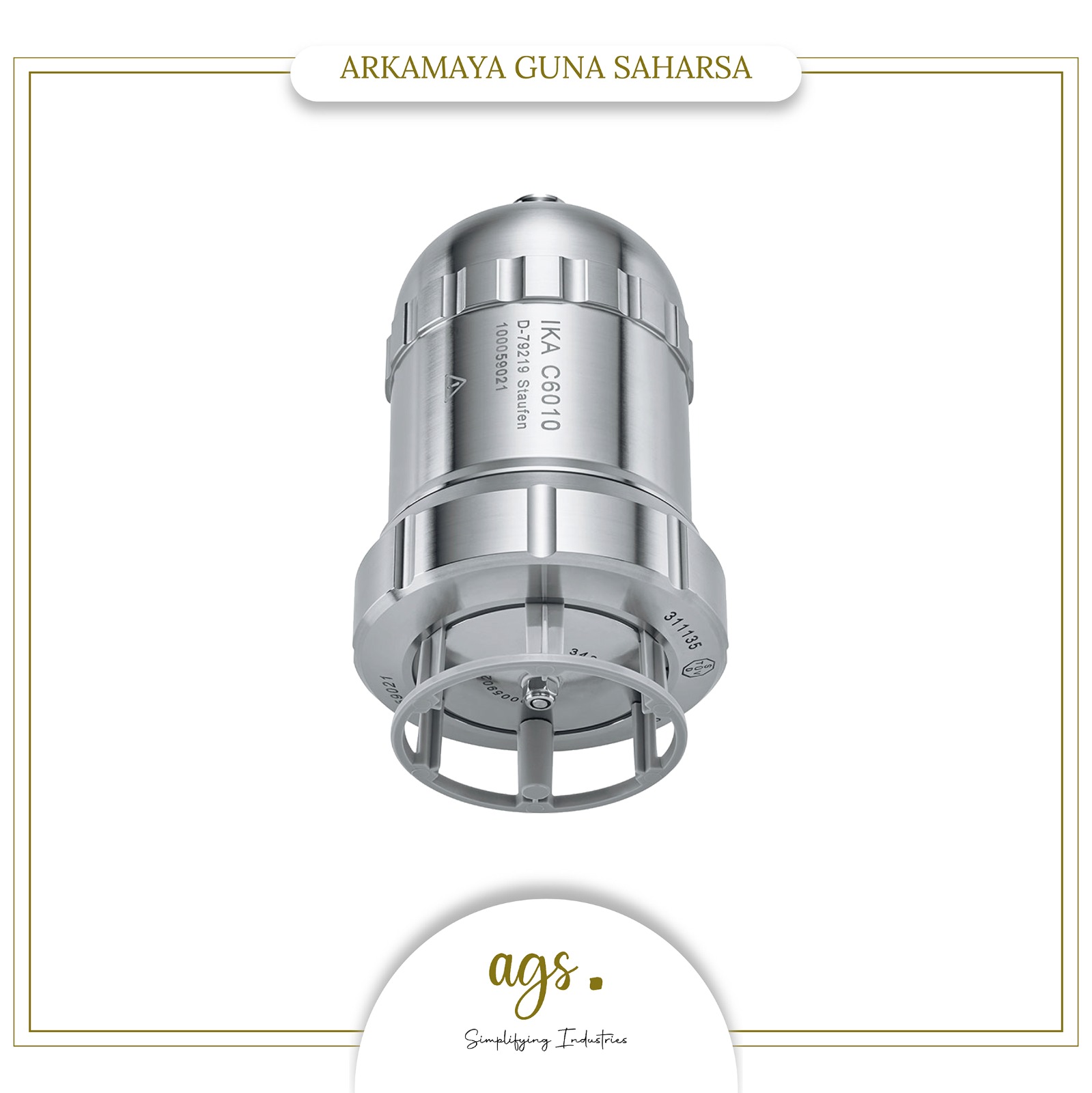 C 6012 Decomposition vessel, halogen resistant