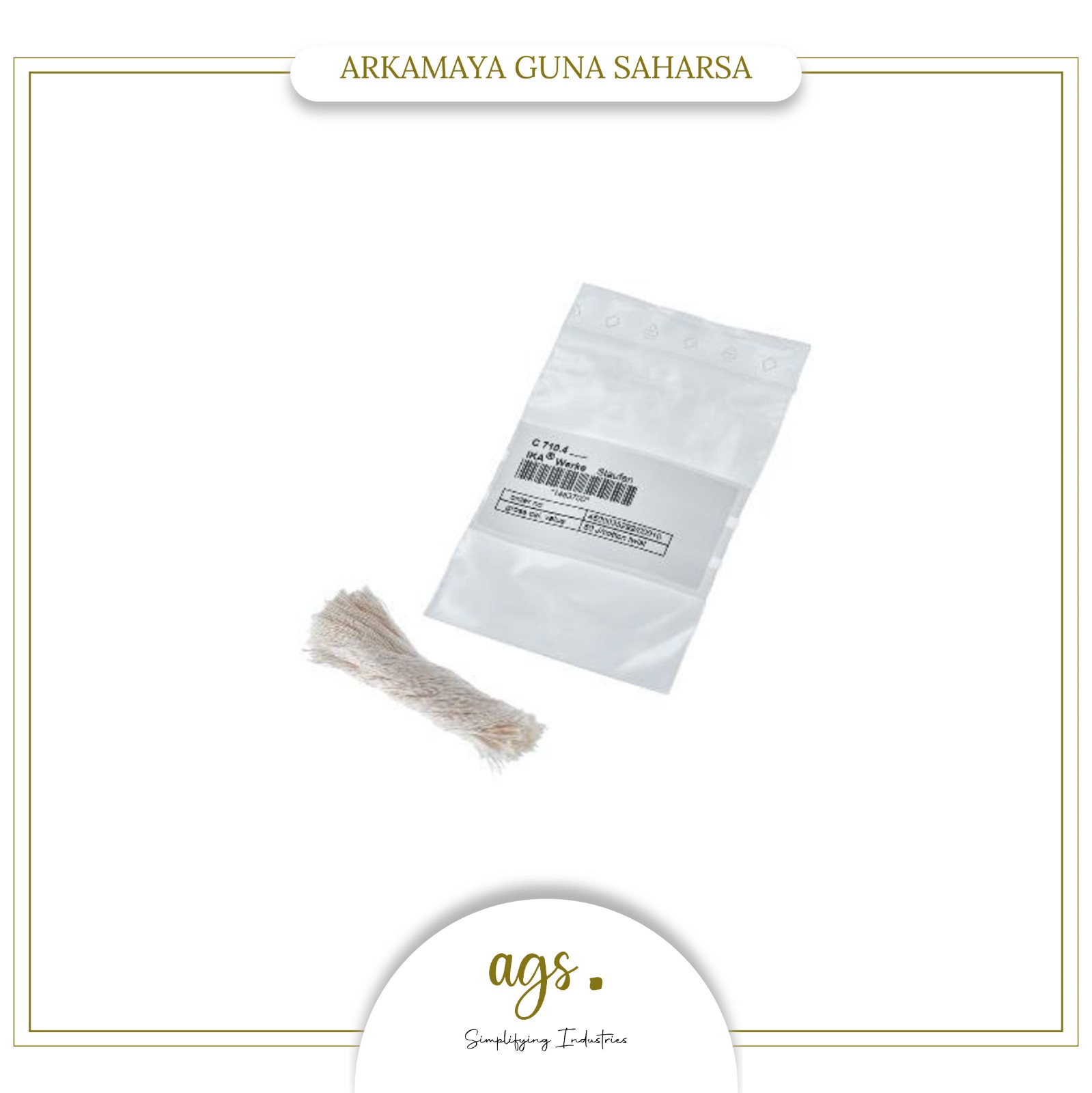 C 710.4 Cotton thread, cut to length