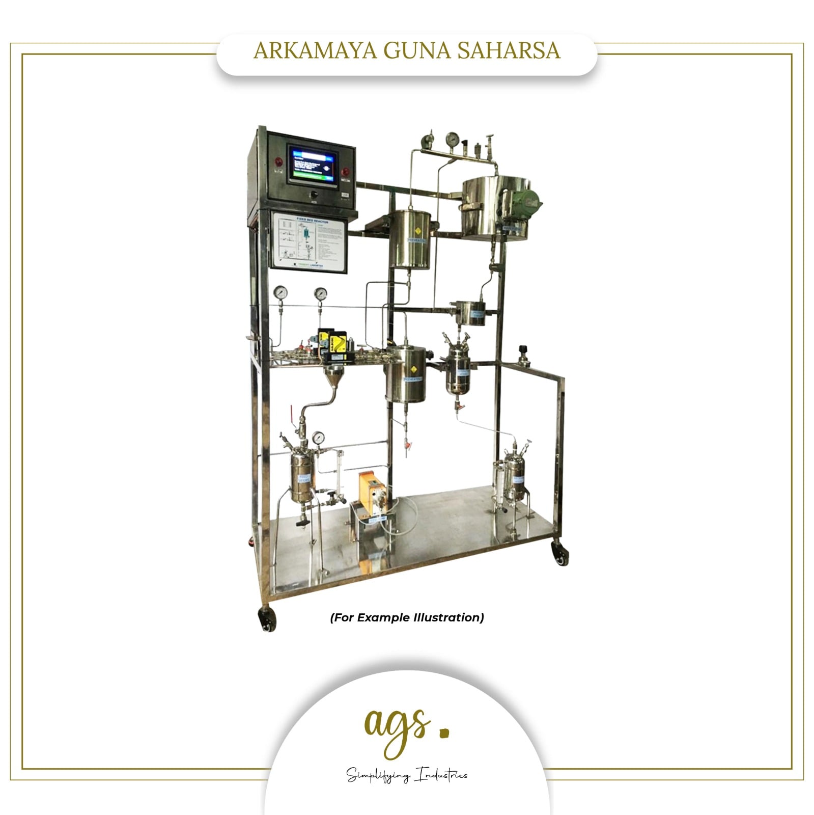 Pilot Teaching Distillation System
