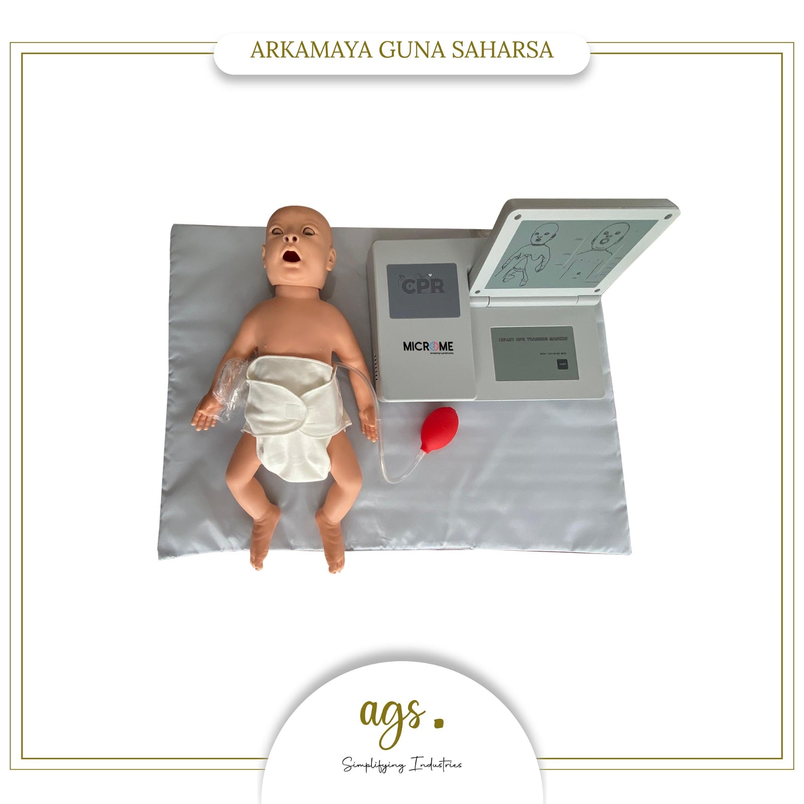 Microme Manekin Pelatihan CPR Bayi