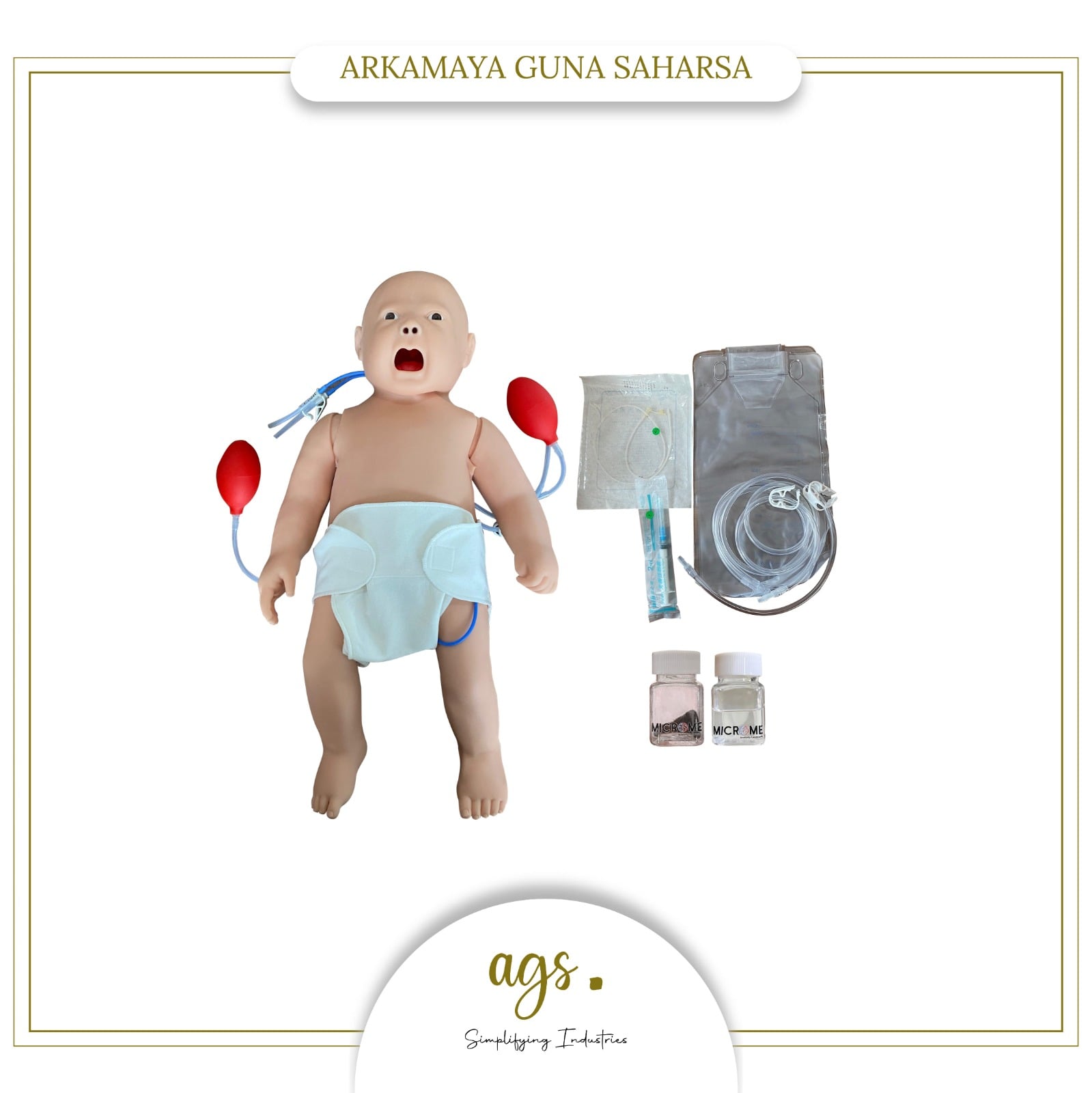 Microme Manekin Anak Usia 1 Tahun Unisex